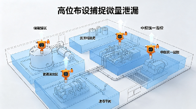 冷庫液氨泄漏防患于未然！固定式氨氣檢測儀在江蘇某食品冷鏈工廠實戰(zhàn)應(yīng)用案例